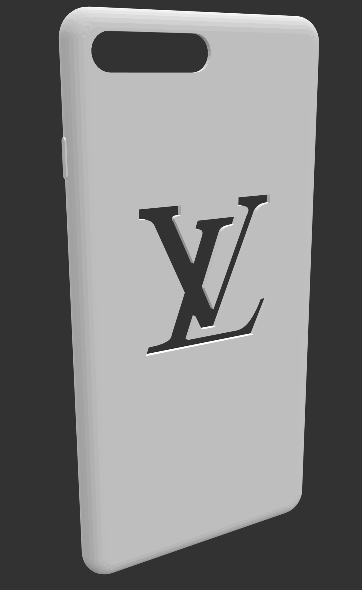 LOUIS VUITTON - iphone8plus ケース 7plus 📱 Cover iPhone 7/8 Plus with logo LV sottration・Free STL
